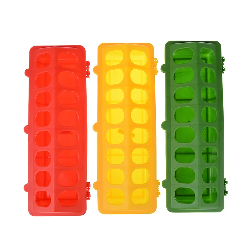 Plastic Flip-Top Poultry Ground Feeder Chicken Poultry Feeder Trough Chicken farming tool Pheasant feeding bucket Quality Chick
Plastic Flip-Top Poultry Ground Feeder Chicken Poultry Feeder Trough Chicken farming tool Pheasant feeding bucket Quality Chick