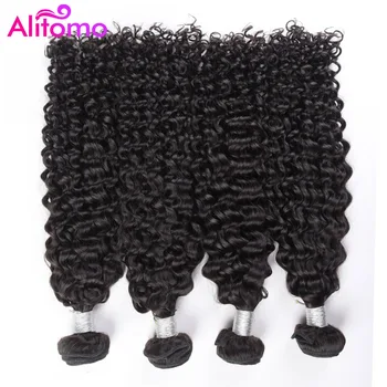 Alitomo Kinky Curly Malaysia Hair Weave Bundles Remy Human Hair Bundles 4 PCS 100% Human Hair Extensions Natural Color 8-26Inch
Alitomo Kinky Curly Malaysia Hair Weave Bundles Remy Human Hair Bundles 4 PCS 100% Human Hair Extensions Natural Color 8-26Inch