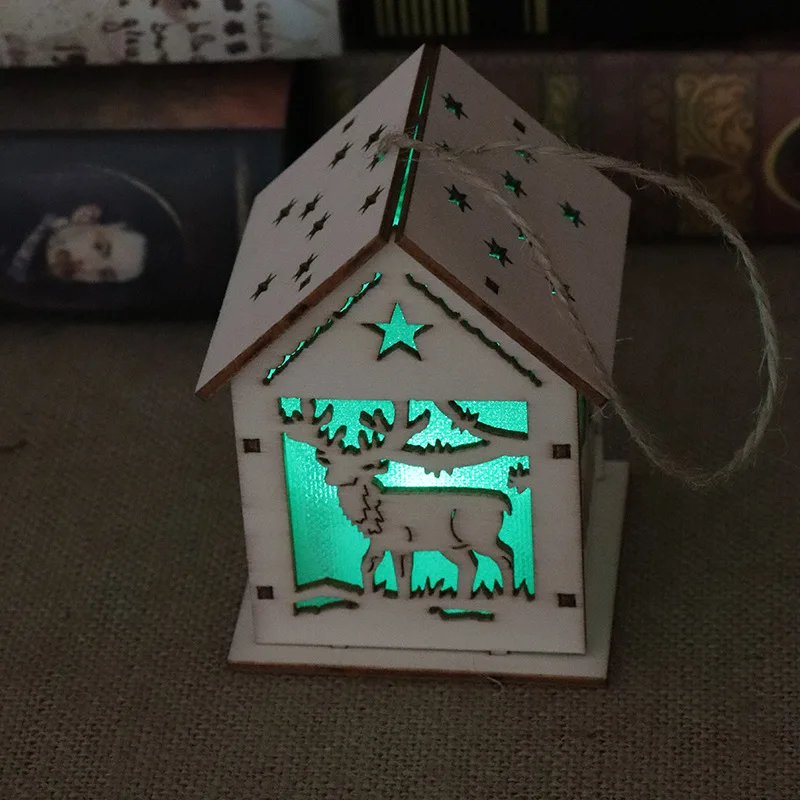 LED Wood Santa Clause House Christmas Tree Ornaments Lamp Cabin Pendant Xmas Gift Decor for Home P7Ding
LED Wood Santa Clause House Christmas Tree Ornaments Lamp Cabin Pendant Xmas Gift Decor for Home P7Ding