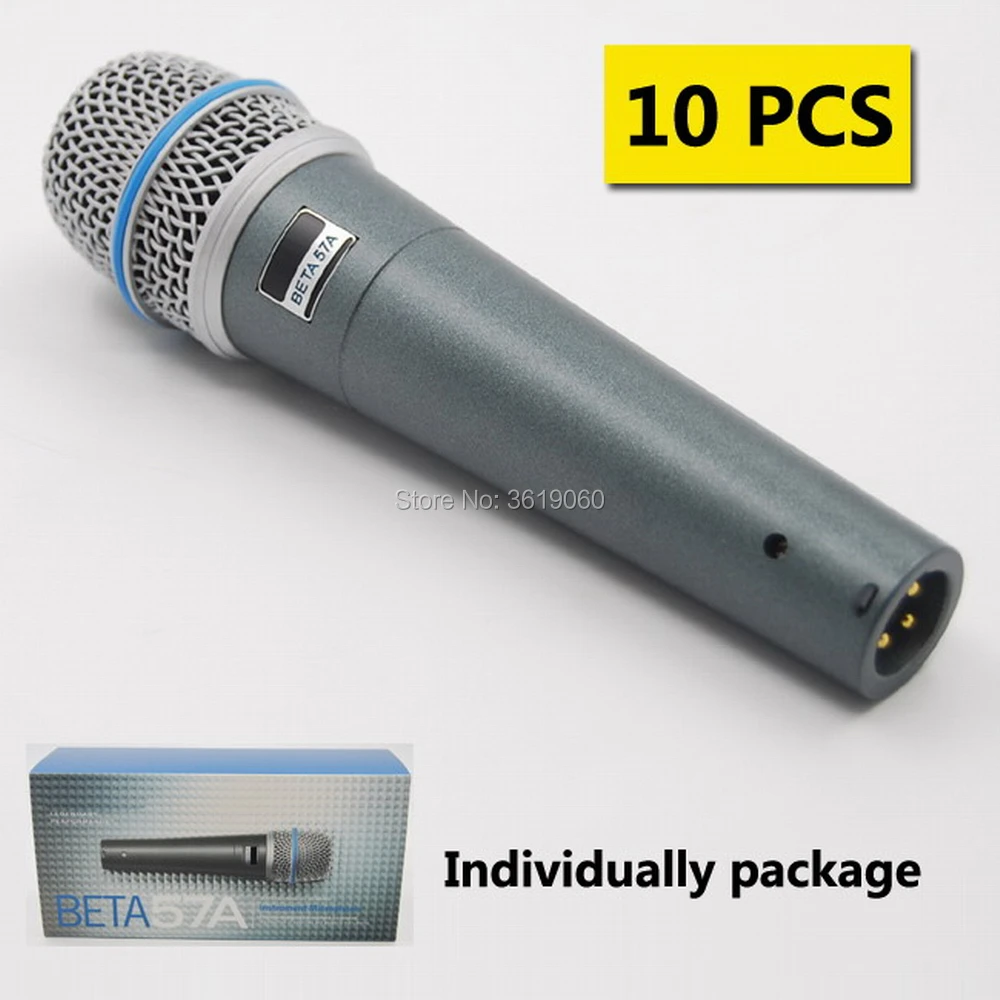 Free shipping, 10 pcs discount price sale Grade A BETA57A shuretype wired drum musical microphone , BETA57A microphone
Free shipping, 10 pcs discount price sale Grade A BETA57A shuretype wired drum musical microphone , BETA57A microphone