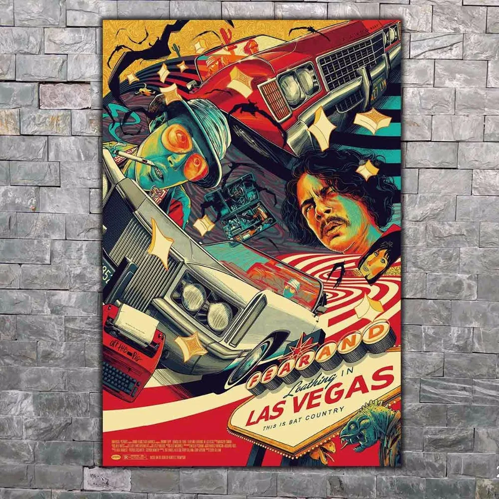Art Poster Wall Canvas Fear and Loathing In Las Vegas Classic Movie Film 12x18 24x36 27x40 Print Modern Decoration
Art Poster Wall Canvas Fear and Loathing In Las Vegas Classic Movie Film 12x18 24x36 27x40 Print Modern Decoration