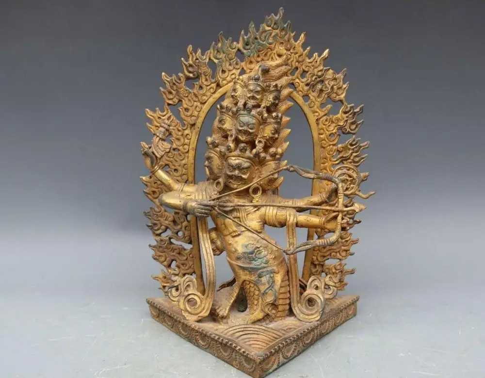 Free Shipping 35cm Tibet classical Bronze Gild Kurukulle Rahula La Hula Buddha Setrap Chen Statue off 50%
Free Shipping 35cm Tibet classical Bronze Gild Kurukulle Rahula La Hula Buddha Setrap Chen Statue off 50%