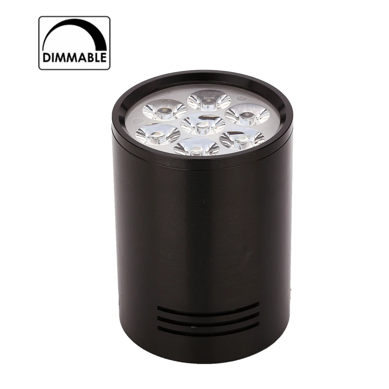 Spot LED Light Dimmable 7w 700LM Black Surface Mounted Ceiling Spotlights LED Lighting AC110V 220V
Spot LED Light Dimmable 7w 700LM Black Surface Mounted Ceiling Spotlights LED Lighting AC110V 220V