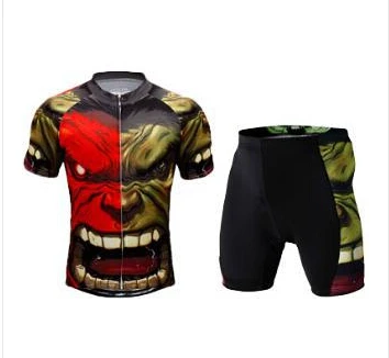 summer men wicking Thin The Incredible Hulk cycling Jersey + bicycle exercise cycling clothing
summer men wicking Thin The Incredible Hulk cycling Jersey + bicycle exercise cycling clothing