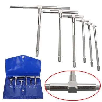 6pcs Precision Telescopic Gauge Set Micrometer Measurement Bore Tool Kit 8-150mm For Measuring Tool Set
6pcs Precision Telescopic Gauge Set Micrometer Measurement Bore Tool Kit 8-150mm For Measuring Tool Set