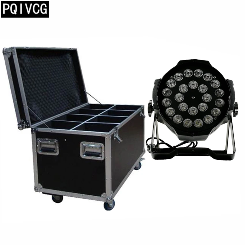 8pcs/24x12w led par lights+flight case rgbw 4in1 led flat par dmx512 rofessional dj equipment
8pcs/24x12w led par lights+flight case rgbw 4in1 led flat par dmx512 rofessional dj equipment
