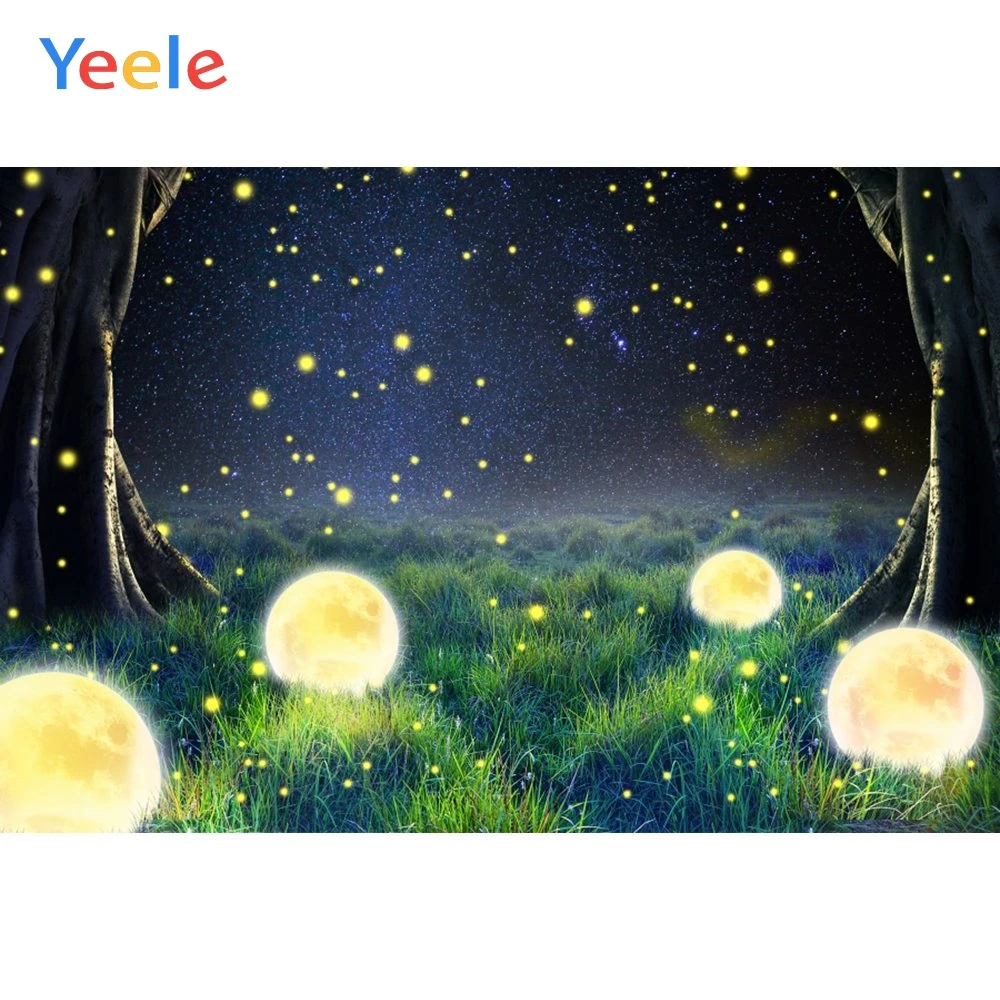 Yeele Night Sky Stars Firefly Moon Grassland Jungle Photography Backgrounds Customized Photographic Backdrops for Photo Studio
Yeele Night Sky Stars Firefly Moon Grassland Jungle Photography Backgrounds Customized Photographic Backdrops for Photo Studio