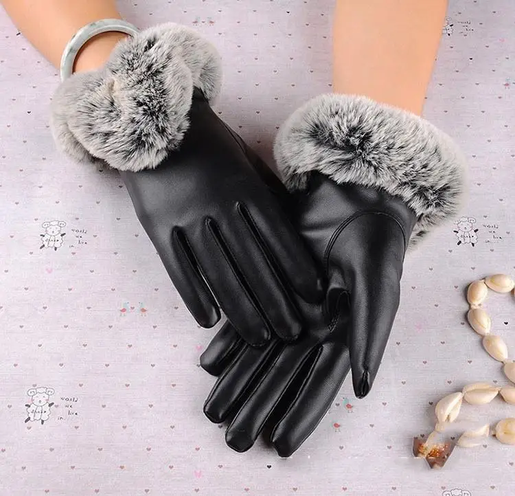 Winter Warmer Rabbit Fur Wrist Gloves & Mittens Waterproof Windproof Leather Gloves Outdoor Full Finger Guantes
Winter Warmer Rabbit Fur Wrist Gloves & Mittens Waterproof Windproof Leather Gloves Outdoor Full Finger Guantes