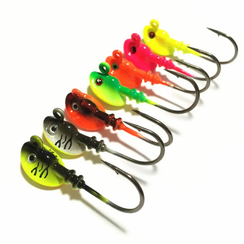 1 Piece Fish Head Fishing Hooks 7g/10g14g Lead Head Fishhooks Jig Head Hook Fishing Tackle Accessories Random Color
1 Piece Fish Head Fishing Hooks 7g/10g14g Lead Head Fishhooks Jig Head Hook Fishing Tackle Accessories Random Color