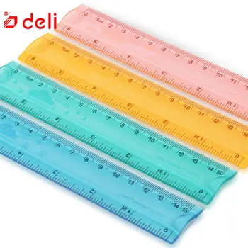 Deli Soft Straight Ruler Drawing Accessories Two Side 15cm Ruler School Office Learning Stationery for Student Drafting Supplies
Deli Soft Straight Ruler Drawing Accessories Two Side 15cm Ruler School Office Learning Stationery for Student Drafting Supplies