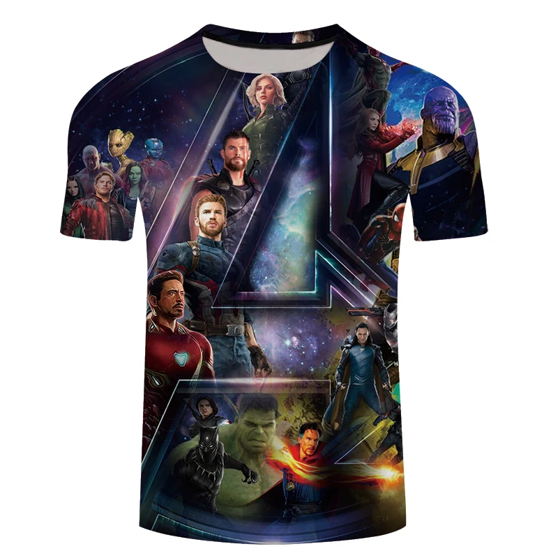 NEW Movie Avengers 3 Infinity War Superhero Thanos Hawkeye Hulk Tees 3D Print T Shirt Unisex Tops Summer Fashion Men T-Shirt
NEW Movie Avengers 3 Infinity War Superhero Thanos Hawkeye Hulk Tees 3D Print T Shirt Unisex Tops Summer Fashion Men T-Shirt