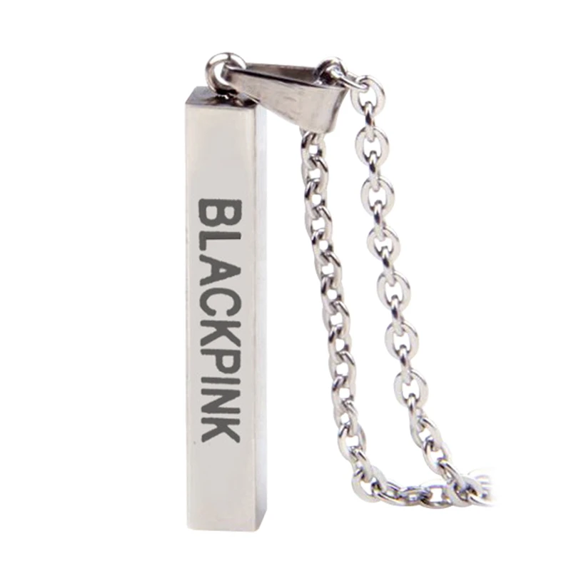 KPOP Blackpink Album Necklace K-POP Accessories Men Women Female Male Boy Girl Jewelry Pendant Chain
KPOP Blackpink Album Necklace K-POP Accessories Men Women Female Male Boy Girl Jewelry Pendant Chain