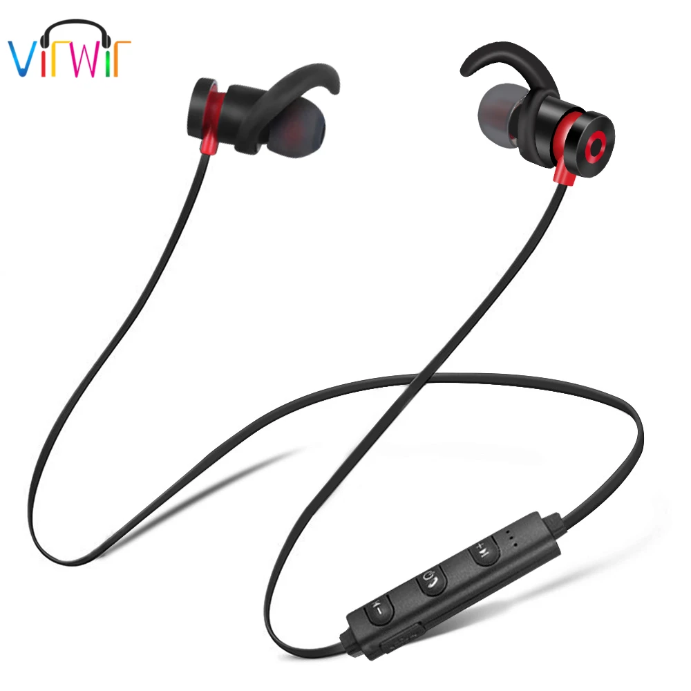 Virwir Magnetic Bluetooth Earphone Wireless earpiece with mic earhook Sports Waterproof Earphone Bass Music Headset for Phones
Virwir Magnetic Bluetooth Earphone Wireless earpiece with mic earhook Sports Waterproof Earphone Bass Music Headset for Phones
