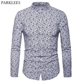 Paisley Floral Print Fashion Shirt Men Brand Mandarin Collar Chemise Slim Long Sleeve Camisas Business Wedding Party Shirt Male
Paisley Floral Print Fashion Shirt Men Brand Mandarin Collar Chemise Slim Long Sleeve Camisas Business Wedding Party Shirt Male
