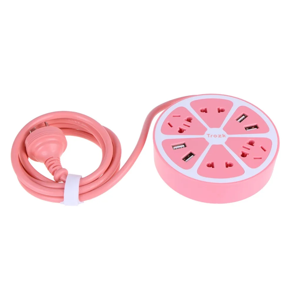 New 4 USB Multifunctional Lemon Plug Strip Universal Smart Charging Socket With 1.5m Cable Power Line Useful Household Gadget
New 4 USB Multifunctional Lemon Plug Strip Universal Smart Charging Socket With 1.5m Cable Power Line Useful Household Gadget