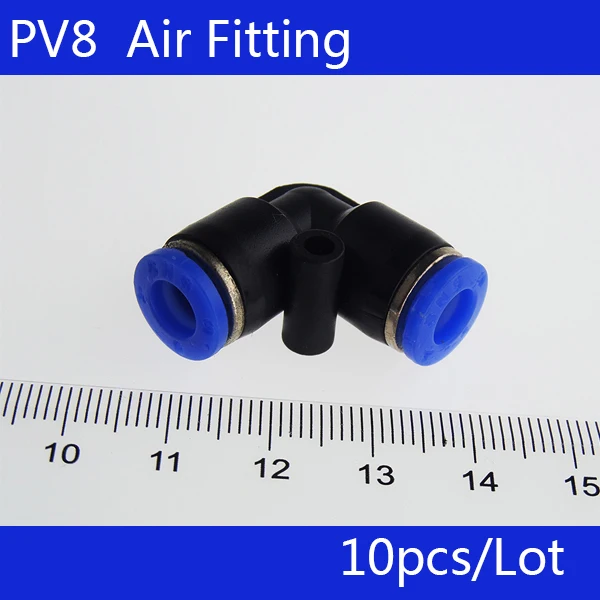 Free shipping 10Pcs Pneumatic 8mm to 8mm Right Angle Quick Fittings Connector Adapter PV8
Free shipping 10Pcs Pneumatic 8mm to 8mm Right Angle Quick Fittings Connector Adapter PV8