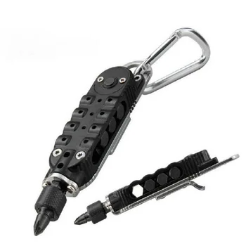 8-in-1 Outdoor Portable EDC Tool, Multi-Function Screwdriver Mini Convenient Variety Magic Screwdriver
8-in-1 Outdoor Portable EDC Tool, Multi-Function Screwdriver Mini Convenient Variety Magic Screwdriver
