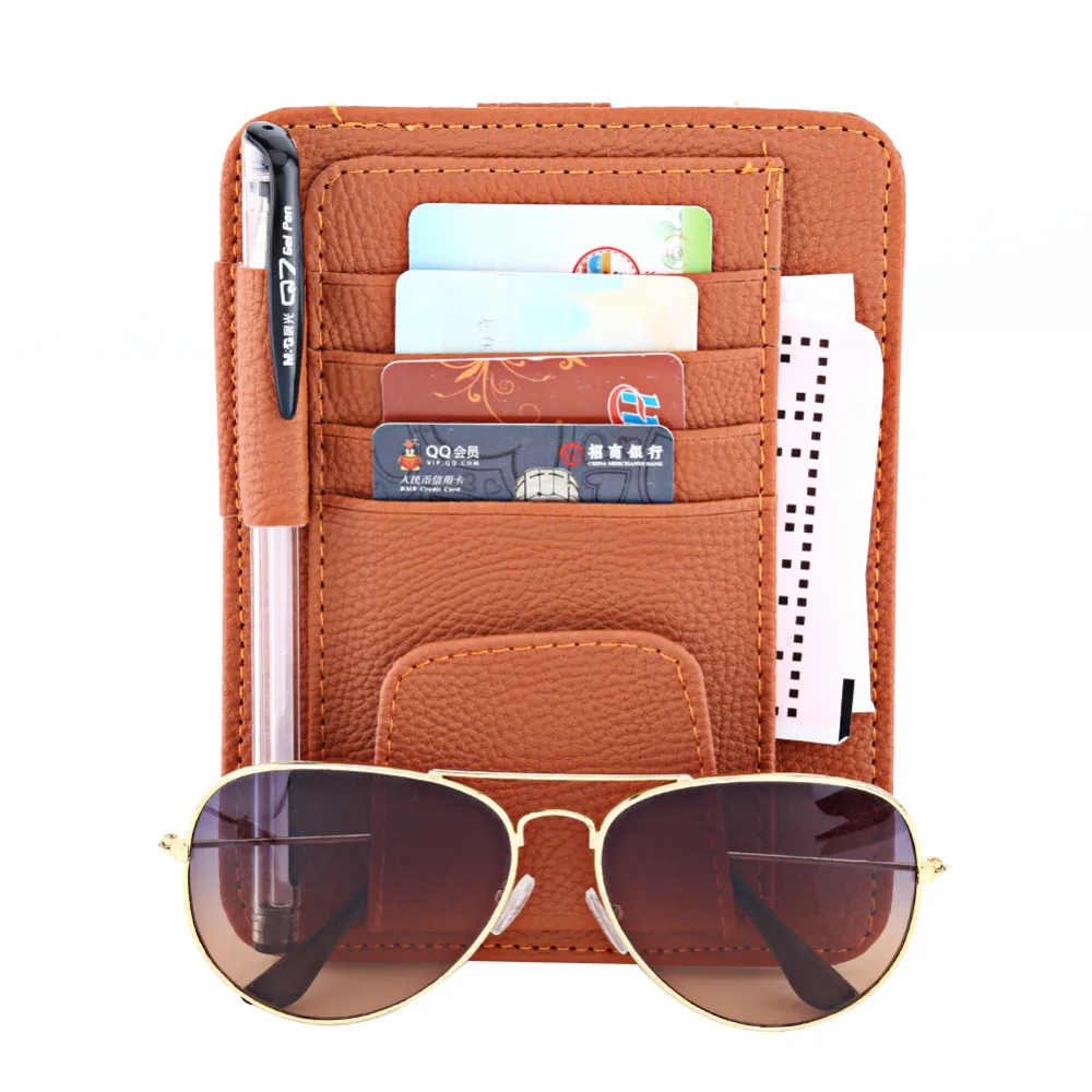 Auto Car Accessories Visor Card Storage Sun Visor Organizer Tool Pouch Bag Card Storage Glasses Holder Clip Visor Storage holder
Auto Car Accessories Visor Card Storage Sun Visor Organizer Tool Pouch Bag Card Storage Glasses Holder Clip Visor Storage holder