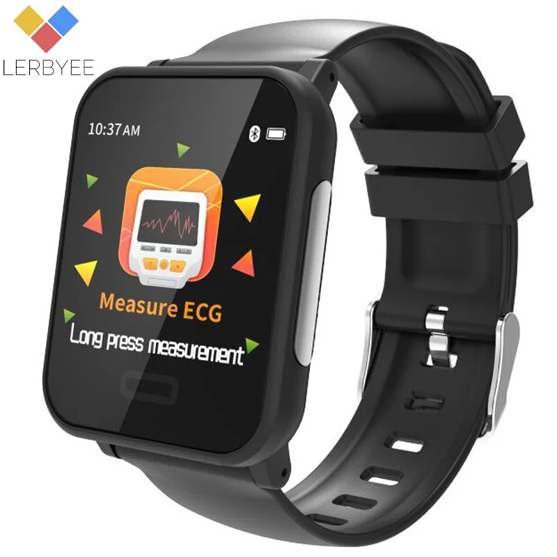 

Lerbyee E33 Fitness Tracker with ECG Call Reminder Waterproof Smart Band Heart Rate Monitor Alarm Clock Smart Bracelet for Sport