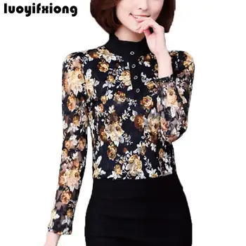 2019 New Autumn Fashion Lace Blouse Vintage Floral Women Blouses Long Sleeve Shirt Women Tops Slim Plus Size Blouse Blusas S-4XL
2019 New Autumn Fashion Lace Blouse Vintage Floral Women Blouses Long Sleeve Shirt Women Tops Slim Plus Size Blouse Blusas S-4XL