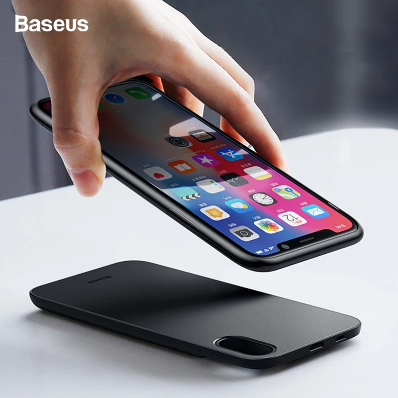Baseus 5000mAh QI Wireless Charger Case For iPhone X External Battery Backup Wireless Charging Power Bank For Samsung S9 Huawei
Baseus 5000mAh QI Wireless Charger Case For iPhone X External Battery Backup Wireless Charging Power Bank For Samsung S9 Huawei