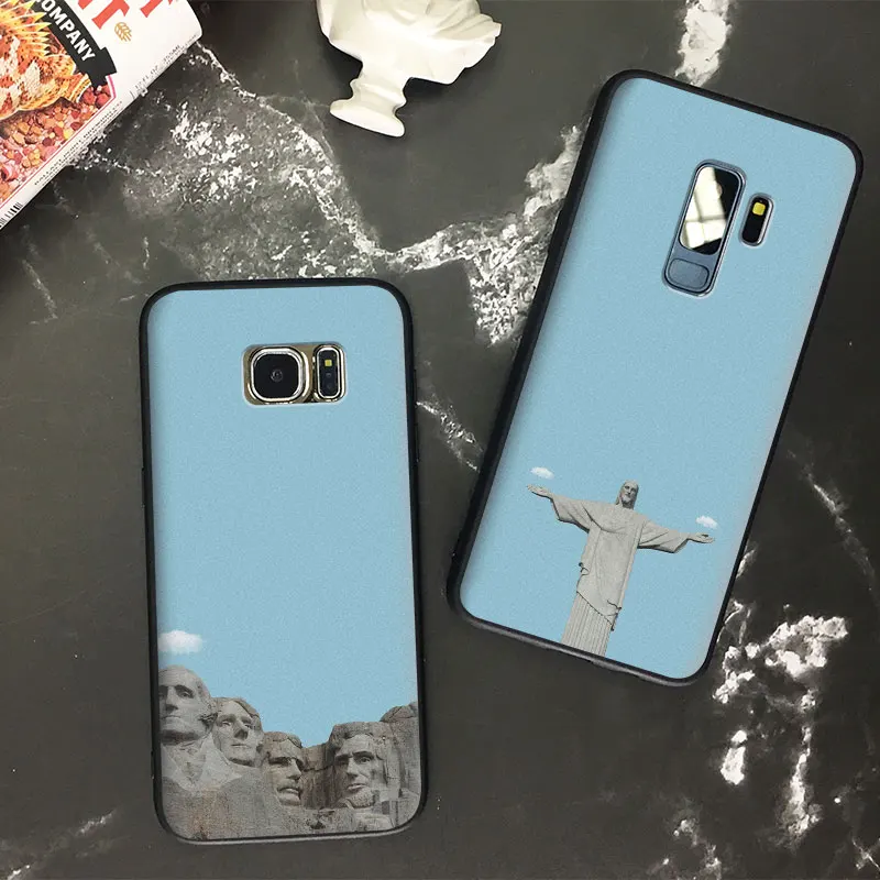Christ the Redeemer Mount Rushmore coque Soft Silicone Phone Case Shell Cover For Samsung S7 Edge S8 S9 Plus Note 8 9
Christ the Redeemer Mount Rushmore coque Soft Silicone Phone Case Shell Cover For Samsung S7 Edge S8 S9 Plus Note 8 9