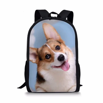 Welsh Corgi Pembroke Printed School Bags Girls Boys Students Schoolbags Bookbags Travel Overnight Backpacks Children
Welsh Corgi Pembroke Printed School Bags Girls Boys Students Schoolbags Bookbags Travel Overnight Backpacks Children