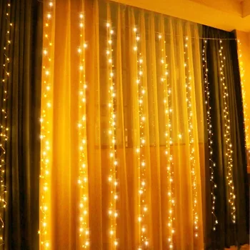 3x3M Curtain Led String Light Fairy Icicle Led Christmas Garland Wedding Party Patio Window Outdoor String Light Decoration
3x3M Curtain Led String Light Fairy Icicle Led Christmas Garland Wedding Party Patio Window Outdoor String Light Decoration