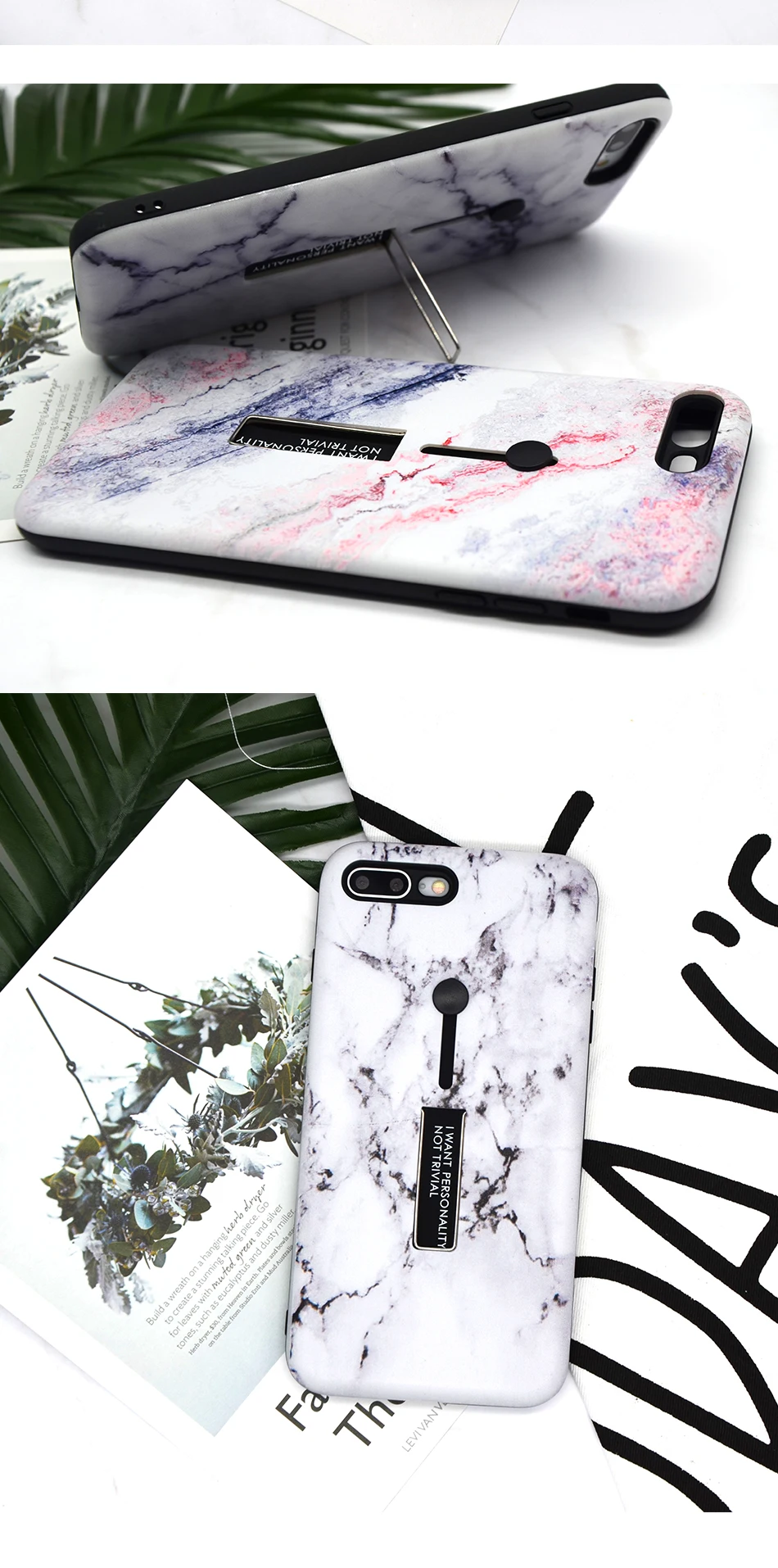 Fashion Ring Phone Cases For iphone 6s iphone7 iphone8 Plus iphone/XS MAX/XR Sadoun.com