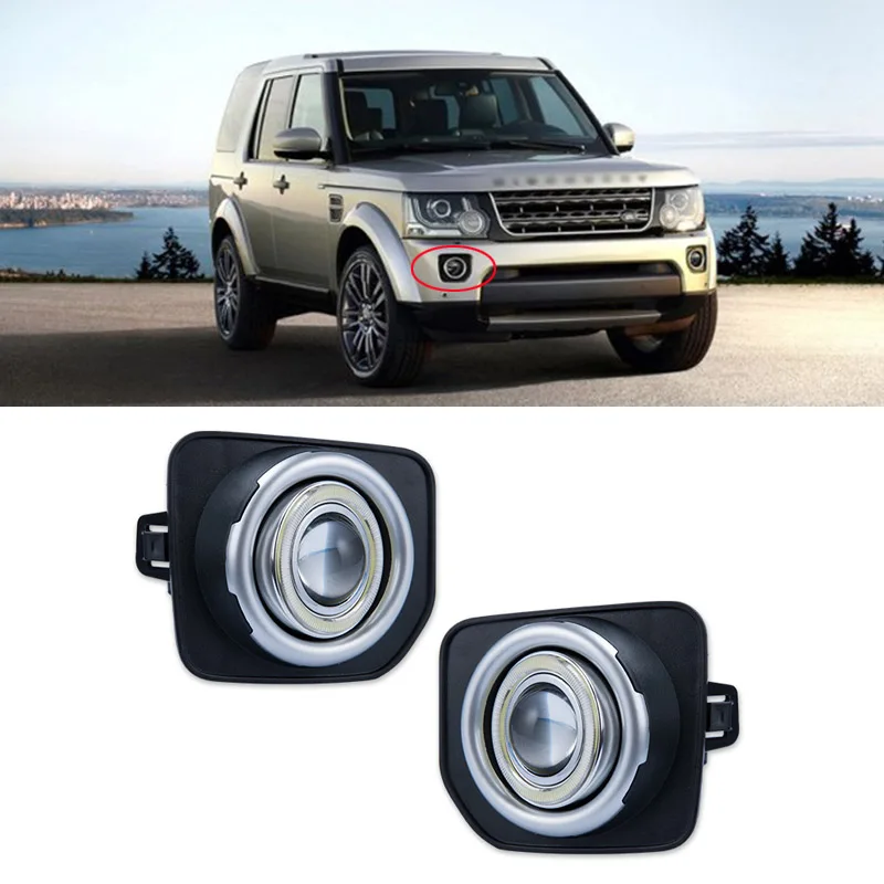 Superb 55W Halogen Bulbs COB Fog Lights Source Angel Eye Bumper Cover For Land Rover Discovery 4 2014-2016
Superb 55W Halogen Bulbs COB Fog Lights Source Angel Eye Bumper Cover For Land Rover Discovery 4 2014-2016