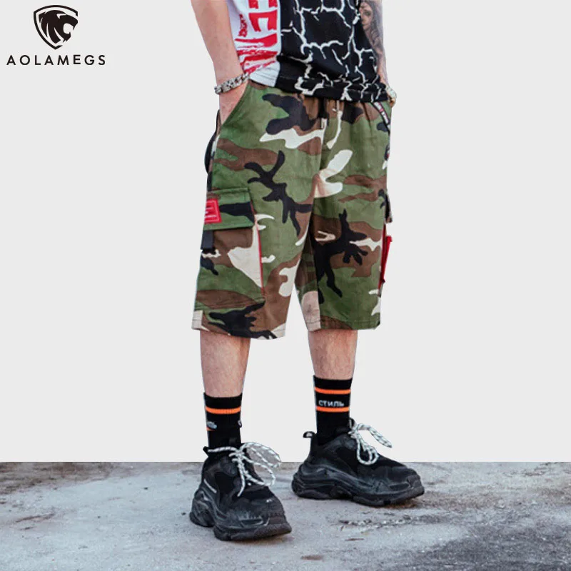 Aolamegs Shorts Men Camouflage Shorts Bermuda Hip Hop Streerwear Harajuku Joggers Outdoors Men's Fashion Shorts Trousers
Aolamegs Shorts Men Camouflage Shorts Bermuda Hip Hop Streerwear Harajuku Joggers Outdoors Men's Fashion Shorts Trousers