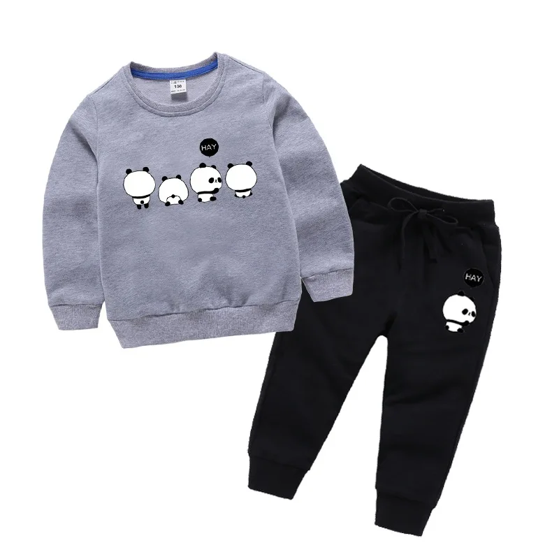 New Boys Clothing Sets Spring Autumn Baby Kids Sets Cotton Panda pattern Boy Tracksuits Kids Suits Long Sleeve T Shirt+Pants
New Boys Clothing Sets Spring Autumn Baby Kids Sets Cotton Panda pattern Boy Tracksuits Kids Suits Long Sleeve T Shirt+Pants