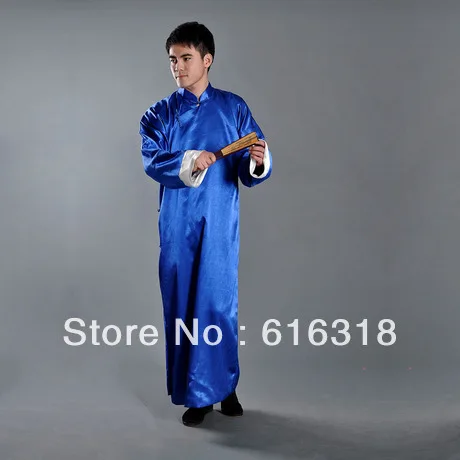 Multicolor Chinese Style Traditional Cross Talk Clothing Costumes Male Long Gown Old Shanghai Men's Clothes
Multicolor Chinese Style Traditional Cross Talk Clothing Costumes Male Long Gown Old Shanghai Men's Clothes