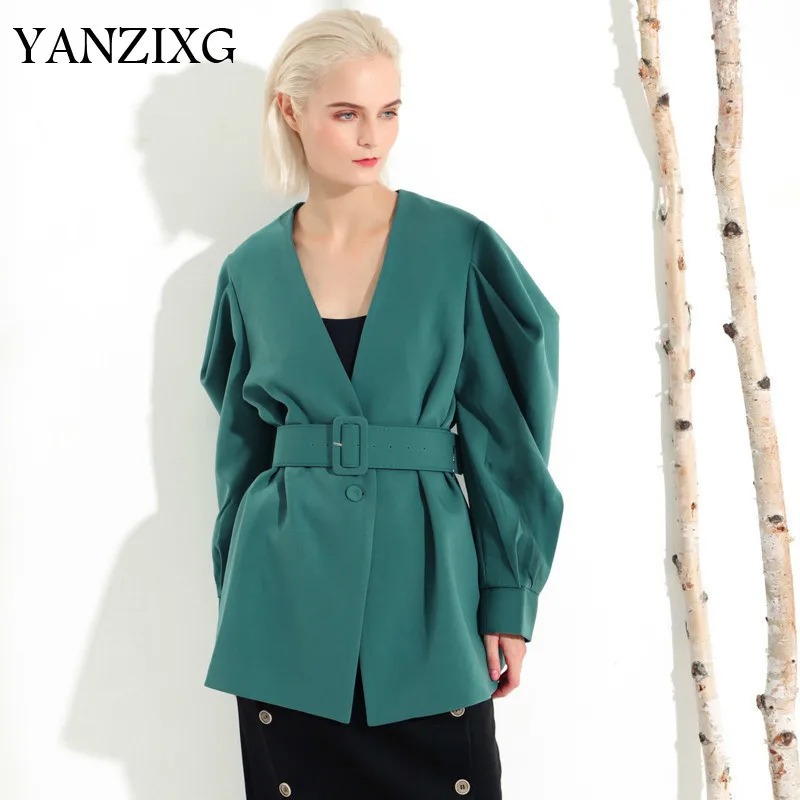2019 New Spring Fashion Women Clothes V-neck Court Styles Lantern Sleeves Waist Jacket Wide Belts Female W397
2019 New Spring Fashion Women Clothes V-neck Court Styles Lantern Sleeves Waist Jacket Wide Belts Female W397