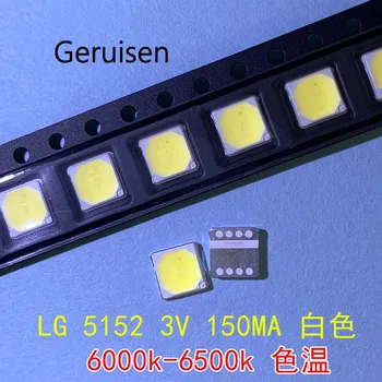 100PCS/For LG LED Lighting Middle Power LED 0.5W 3V 5152 6500K Cool white LEMWS51R80GZ10 CRI80 Lighting Application LCD TV
100PCS/For LG LED Lighting Middle Power LED 0.5W 3V 5152 6500K Cool white LEMWS51R80GZ10 CRI80 Lighting Application LCD TV
