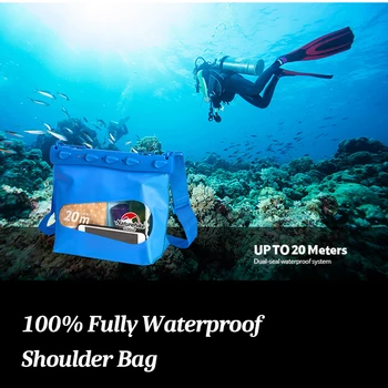 Outdoor Swimming Bags Phone Camera Diving Seal Waterproof Bag Shoulder Bag Dry Sack for Boating Fishing Drifting Kayaking
Outdoor Swimming Bags Phone Camera Diving Seal Waterproof Bag Shoulder Bag Dry Sack for Boating Fishing Drifting Kayaking