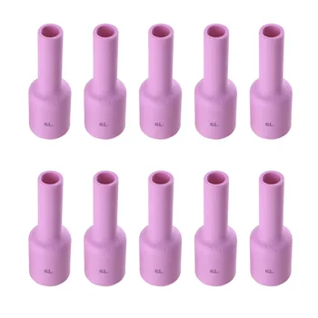 54N16L Long TIG Alumina Gas Lens Nozzle Kit Fit SR DTA DB WP 17 18 26 TIG Welding Torch Accessories Pack of 10
54N16L Long TIG Alumina Gas Lens Nozzle Kit Fit SR DTA DB WP 17 18 26 TIG Welding Torch Accessories Pack of 10