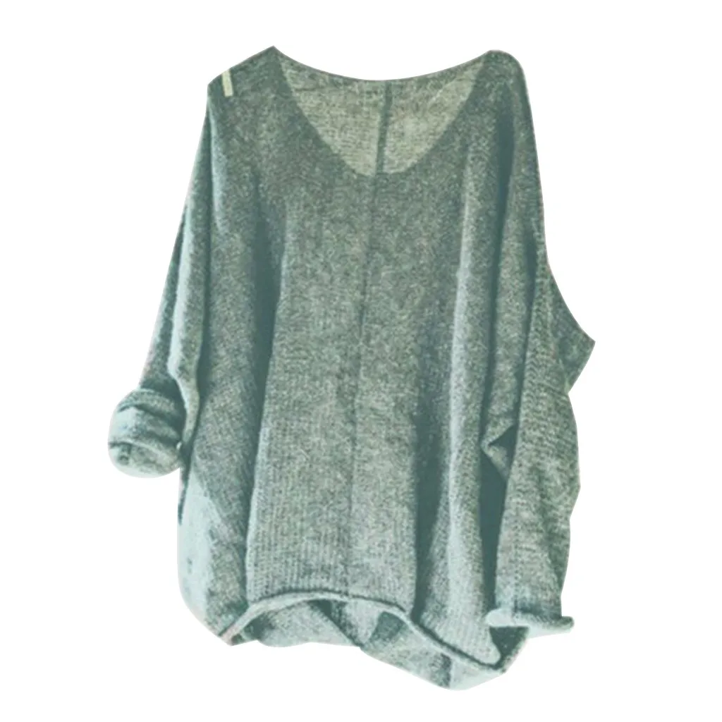 Oversized T Shirt Femme Women's Clothing Plus Size Long Sleeve Solid Color Knitting O-Neck Tshirt Vintage Vegan Roupas Femininas
Oversized T Shirt Femme Women's Clothing Plus Size Long Sleeve Solid Color Knitting O-Neck Tshirt Vintage Vegan Roupas Femininas