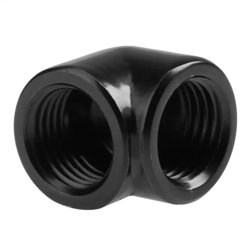 Universal G1/4 inner Thread 90 Degree Elbow Adapter for PC Water Cooling System Water Tube
Universal G1/4 inner Thread 90 Degree Elbow Adapter for PC Water Cooling System Water Tube