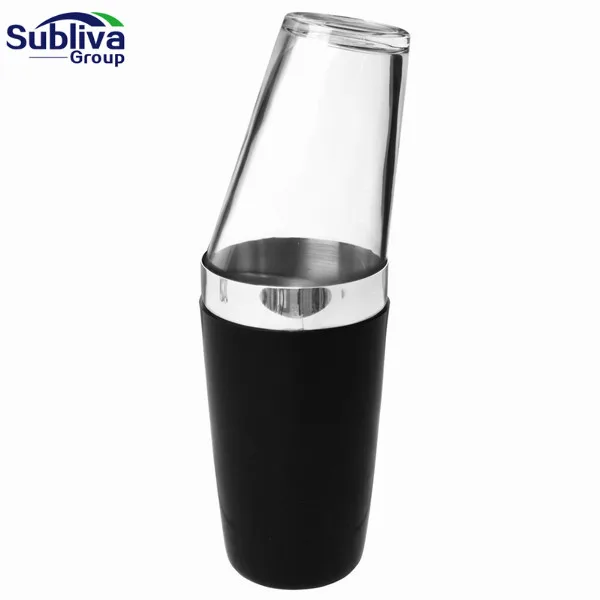 Hot Sale Vinyl Coated Boston Stainless Steel Cocktail Shaker Mixer Drink Bartender Kit Bars Set Tools Boston Shaker Cup
Hot Sale Vinyl Coated Boston Stainless Steel Cocktail Shaker Mixer Drink Bartender Kit Bars Set Tools Boston Shaker Cup
