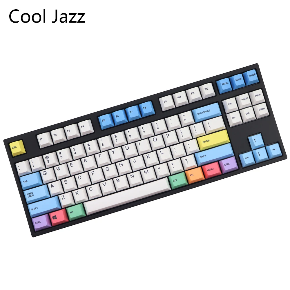 Cool Jazz 123 key pbt Cherry mx Mechanical Keyboard keycaps dye subbed cherry profile 1.75shift Chalk sleeve keycap
Cool Jazz 123 key pbt Cherry mx Mechanical Keyboard keycaps dye subbed cherry profile 1.75shift Chalk sleeve keycap