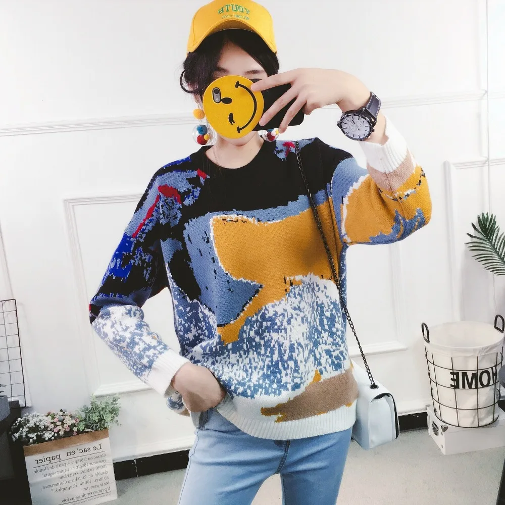 2019 New Women's Coarse Wool Sweater Warm Spring Autumn Winter Casual Sleeved Pullover
2019 New Women's Coarse Wool Sweater Warm Spring Autumn Winter Casual Sleeved Pullover