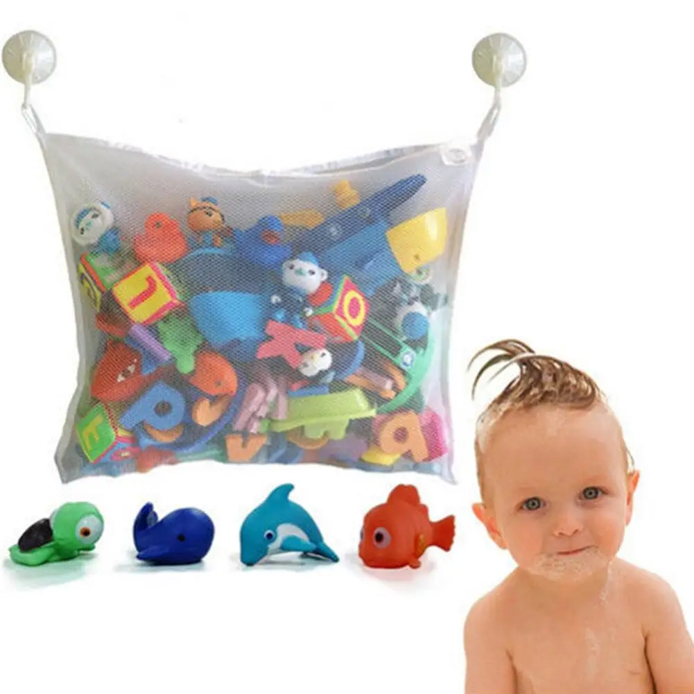 Baby Bath Wall Hanging Kitchen Bathroom Storage Bags Knitted Net Mesh Bag Kids Shower Toys Shampoo Organizer Container Sucker
Baby Bath Wall Hanging Kitchen Bathroom Storage Bags Knitted Net Mesh Bag Kids Shower Toys Shampoo Organizer Container Sucker