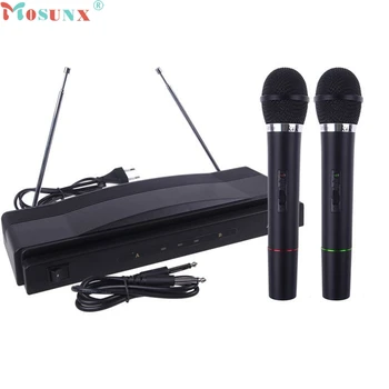 Mosunx Factory Price Professional Wireless Microphone System Dual Handheld + 2 x Mic Cordless Receiver J10T Drop Shipping
Mosunx Factory Price Professional Wireless Microphone System Dual Handheld + 2 x Mic Cordless Receiver J10T Drop Shipping