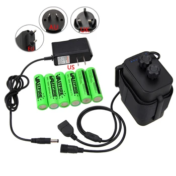 Bike Light External Power Supply 6 pcs 18650 Batteries with Waterproof Battery Pack Case Battery Storage Box Cycling Accessories
Bike Light External Power Supply 6 pcs 18650 Batteries with Waterproof Battery Pack Case Battery Storage Box Cycling Accessories