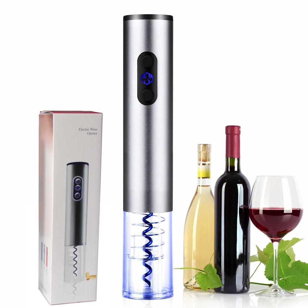 Xiaomi SHANGWEI Electric Opener Aluminum Alloy Automatic Wine Bottle Opener Vacuum Stopper Tube Wine Opener For Party Home
Xiaomi SHANGWEI Electric Opener Aluminum Alloy Automatic Wine Bottle Opener Vacuum Stopper Tube Wine Opener For Party Home