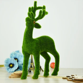 Artificial Grass Turf Deer Simulation lichen Deer Creative Fake Animals Desk Home Decor Fake Flower Moss Decor for Christmas
Artificial Grass Turf Deer Simulation lichen Deer Creative Fake Animals Desk Home Decor Fake Flower Moss Decor for Christmas