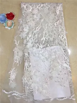 African Lace Fabric 2019 Embroidered Nigerian Laces Fabric Bridal High Quality French Tulle Lace Fabric For Women Dress white(4
African Lace Fabric 2019 Embroidered Nigerian Laces Fabric Bridal High Quality French Tulle Lace Fabric For Women Dress white(4