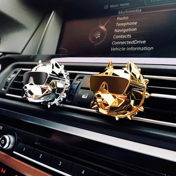 Car Fragrance Bulldog Air Freshener Car Perfume Decoration Auto Clip Fragrance Scent Car Diffuser accessories interior
Car Fragrance Bulldog Air Freshener Car Perfume Decoration Auto Clip Fragrance Scent Car Diffuser accessories interior