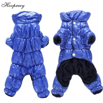 Thicken Warm Winter Clothes for Dogs Waterproof Dog Overalls Clothes Solid Jumpsuits Soft Fleece Four-legged Pet Costumes 10A
Thicken Warm Winter Clothes for Dogs Waterproof Dog Overalls Clothes Solid Jumpsuits Soft Fleece Four-legged Pet Costumes 10A